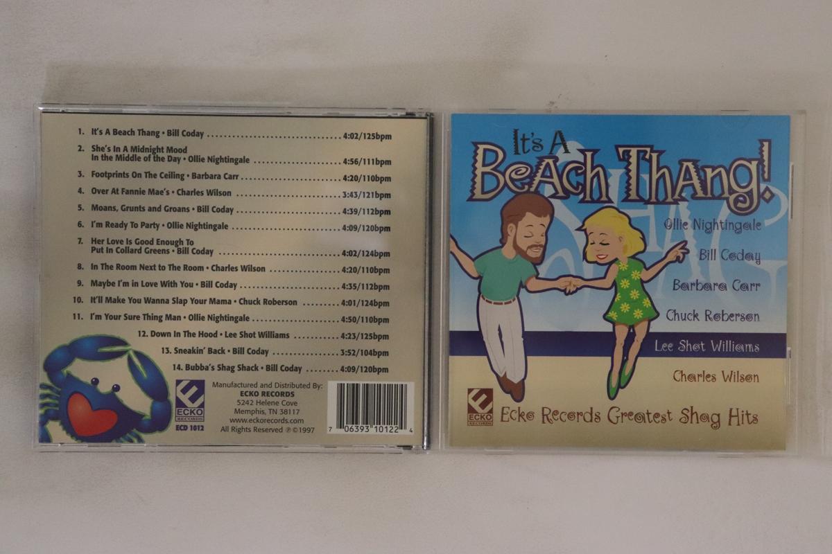 

CD VARIOUS - It s A Beach Thang! ECD1012 Ecko Records 1997 US Soul/Funk Used