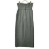 CLANE 15109-6162 23AW Mint 2WAY FOLD MARVELT SKIRT Long Skirt Skirt 1 khakiUsed