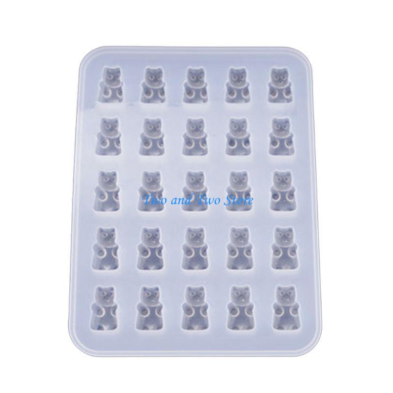 HX6F DIY Crafts UV Epoxy Mold Handmade Jewelry Keychain Resin Casting Silicone Mould 1