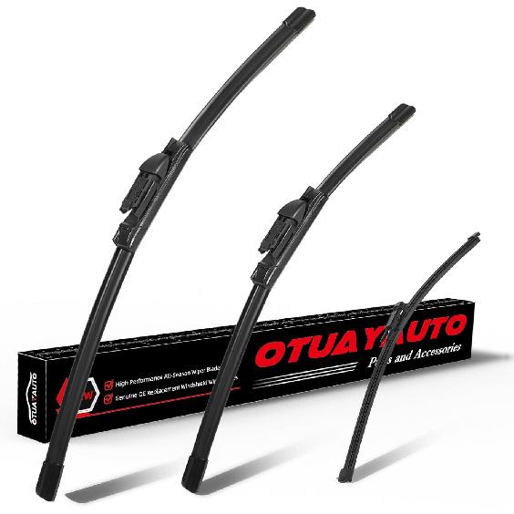 OTUAYAUTO 22"+22" Windshield Wiper Blades Replacement for Chevrolet Silverado 1500 2500 3500 1999-2006 2019-2024 Front Window Wiper Fit Factory