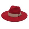 Men'S And Women'S Enlarged Brim, Wide Belt Buckle Top Hat, Jazz Hat, Trendy Hat