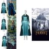 Exquisite Blue Cosplay Dress Set For Elven Princesses Perfect For Fantasy Themed Events And Celebrations