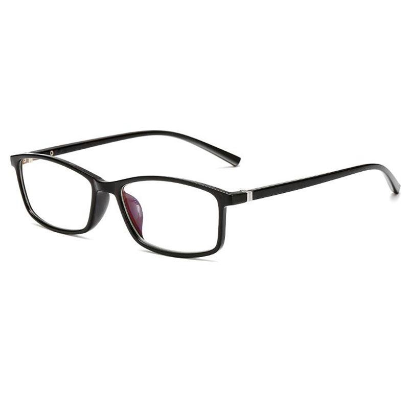 Men Vintage Small Rectangular Finished Myopia Glasses Students Fashion Optical Prescription Eyeglasses Frame 0 To -6.00
