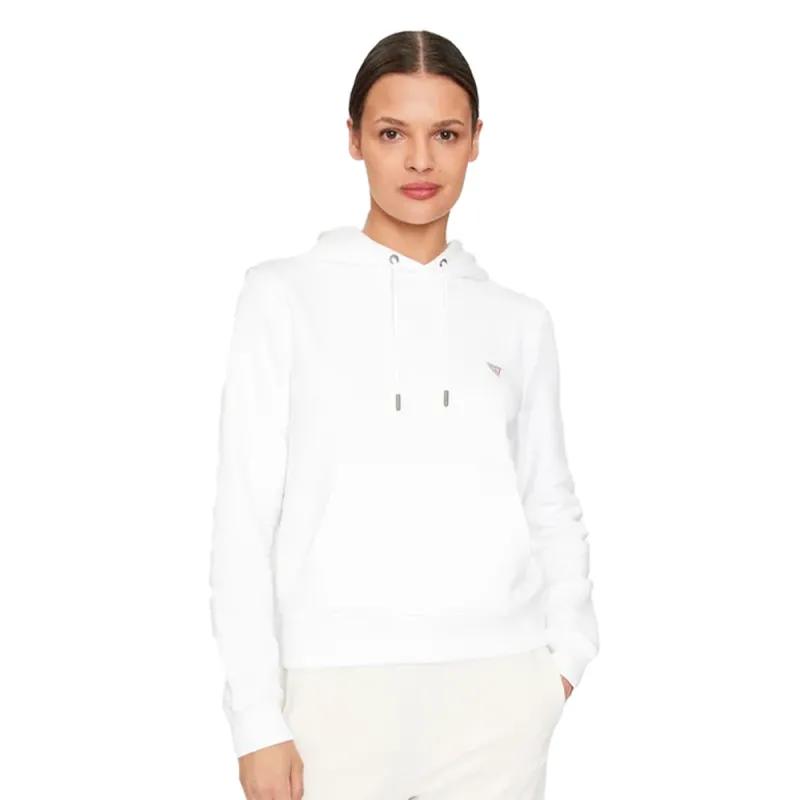 Guess - Hood Reg Mini Triang Sweat - Sweatshirts & Hoodies - Damen - Weiß - S - Bild 6