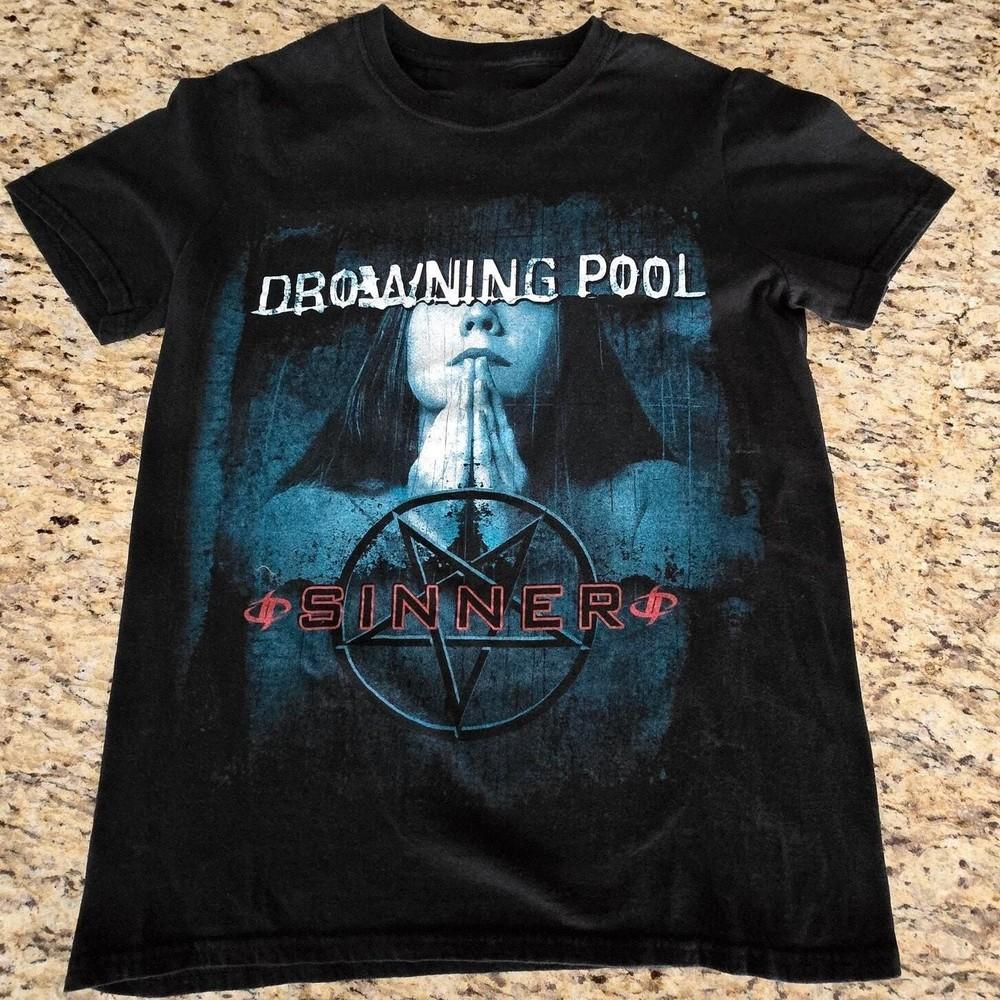 Drowning Pool Sinner Graphic Band T-shirt S to 5XL AD884 Unisex T-Shirt