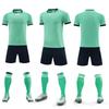 Men's Summer Short Sleeve Breathable Football Jersey Set - Adult & Children