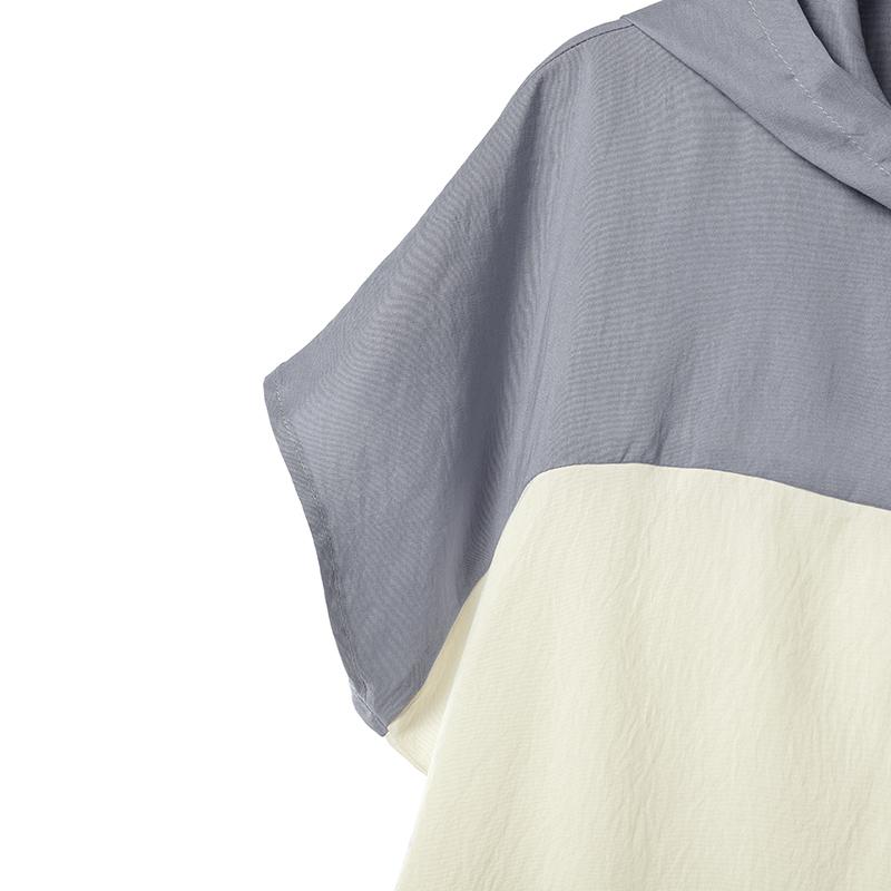 ZANZEA Women Casual Round Neck Summer Short Sleeve Hoodies Blouse