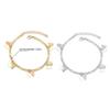 Anklets Elegant Style Accessory Valentines Jewelry Bracelets Day Ankle Hanging Simple Butterflies Fashion Foot for Women