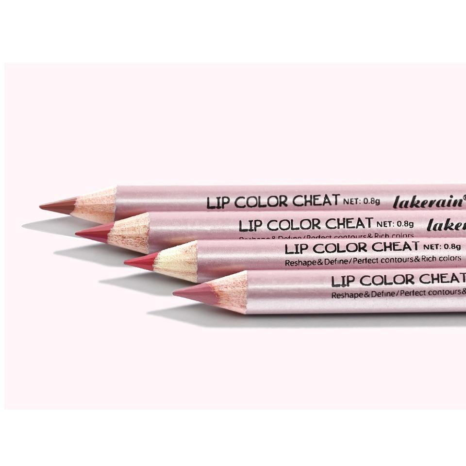 Lakerain Multi-color Optional Lip Liner Set, Smooth and Easy To Color Lip Liner, Matte Mist Lip Liner, Create Three-dimensional Full Lip Makeup