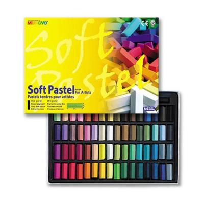 Munkyo Regular Square Pastel MPS-64, 1 Set, 64 Colors, Korean Toy Supplies