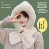Fleece Hat And Scarf Combo For Women Windproof And Insulated Winter Wear
