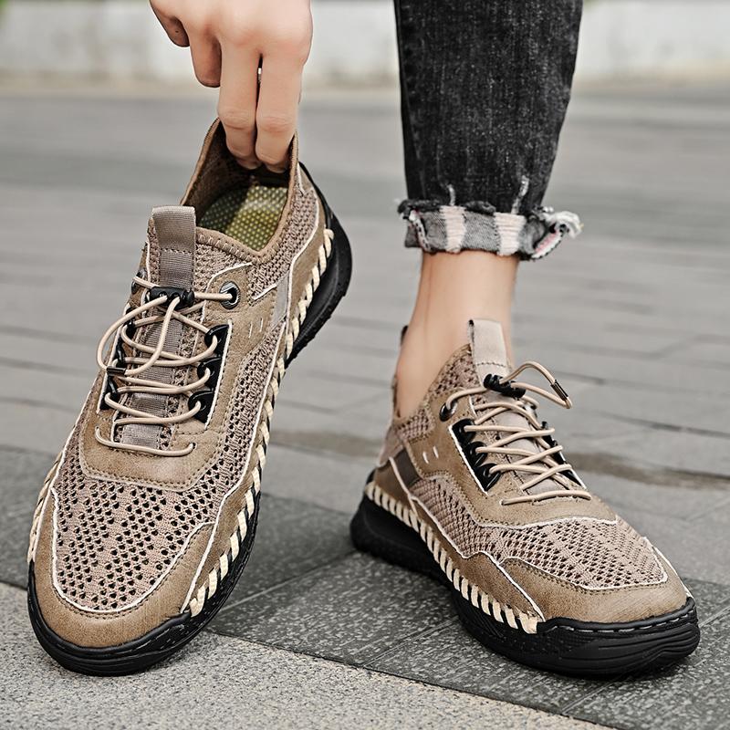 Herren Strand Sandalen Loch Schuhe Outdoor Casual Sandalen Sommer