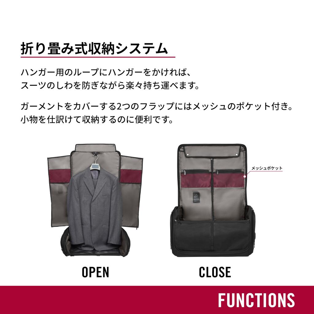 Victorinox Crosslight Garment a duffel bag for shoulder and Boston Lightweight and suitable for business trips and this foldable suitcase bag features