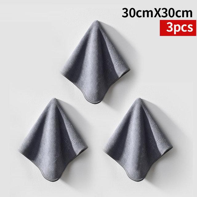 35cmX75cm High-end Microfiber Auto Wash Towel Car Cleaning Drying Cloth Hemming Car Care Cloth Detailing Car Wash Towel