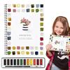 Watercolor Workbooks Beginner Friendly Flower Color Book Art Crafts Painting Supplies Water Color Book For Kids Teens Beginner