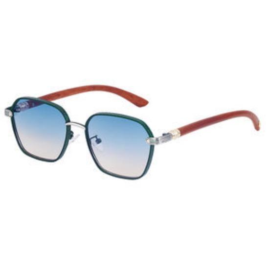 

Retro Imitation Wood Grain Glasses Legs Men S Sunglasses Outdoor Driving Box Sunglasses Men S Shades