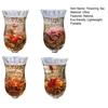 Yousheng 4Pcs Flowering Tea Balls Blooming Herbal Flowers Craft Tea Eco-friendly Natural Tea Flowers Chinese Green Tea