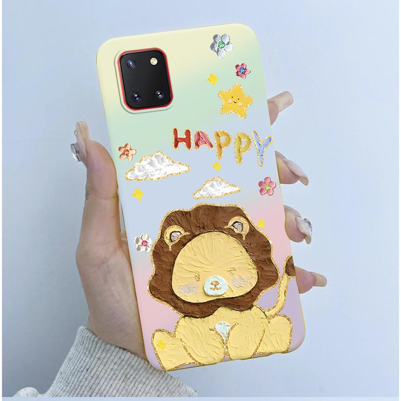 For Samsung Galaxy Note 10 Lite Case N770F Soft TPU Silicone Cover Cute Astronaut Panda Phone Case GalaxyNote 10Lite Coque Funda