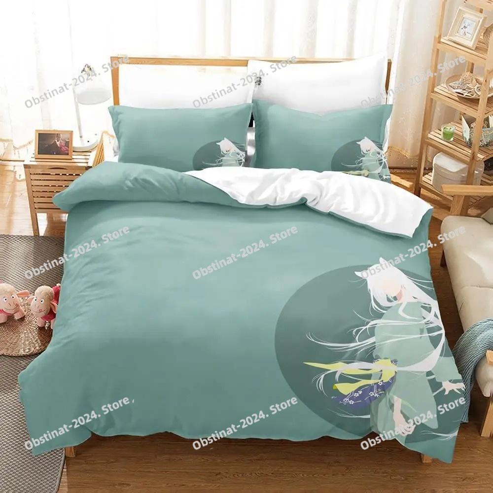 Kamisama Kiss Tomoe Bedding Set Printed Duvet Cover Sheet Pillowcase Bed Soft Quilt Cover Full Queen King Size 3D Print Anime