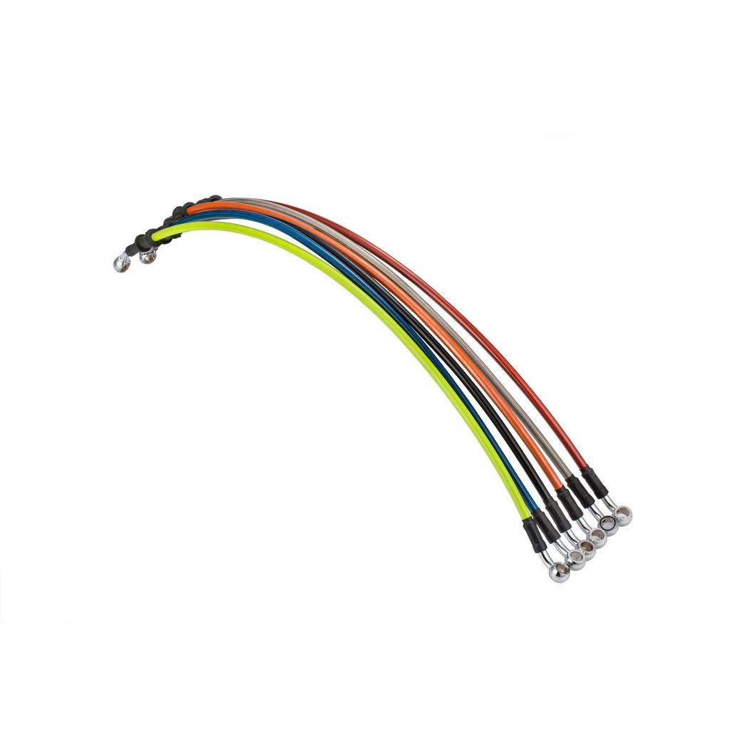 40cm-80cm Motorcycle modification brake hose disc brake oil pipe brake steel throat brake pipe universal brake pipe brake line