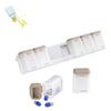 7 Day 1 Time a Day Removable Pill Box Large Capacity Travel Pill Case  for Elders