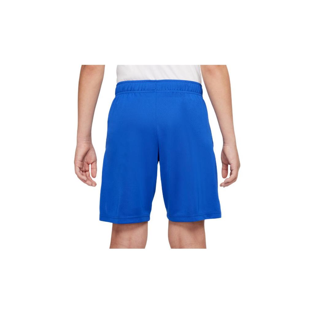 Nike Solid Color Logo Elastic Casual Shorts Kids shorts Blue DM8532-480