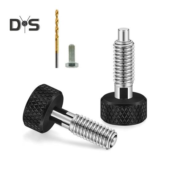 1 Stück/1 Satz Packout-Griff-Schnellspannstifte, rostfrei, korrosionsbeständig, einziehbarer Federkolben, Schnellspann-Verriegelungsstifte