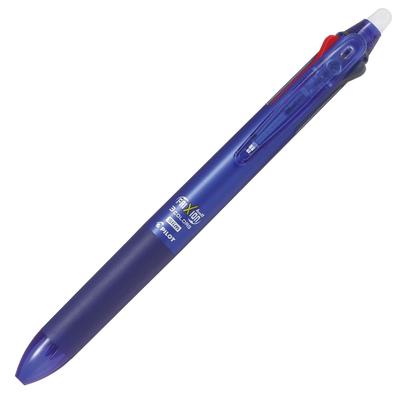 Pilot Frixion Ball 3 Slim Ballpoint PLKFBS60EFL 3-Color Pen, 0.5mm, Blue,