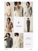 New 2024 Autumn/Winter Women's Cashmere Knitted Vest – Short, Sleeveless Sweater Cardigan