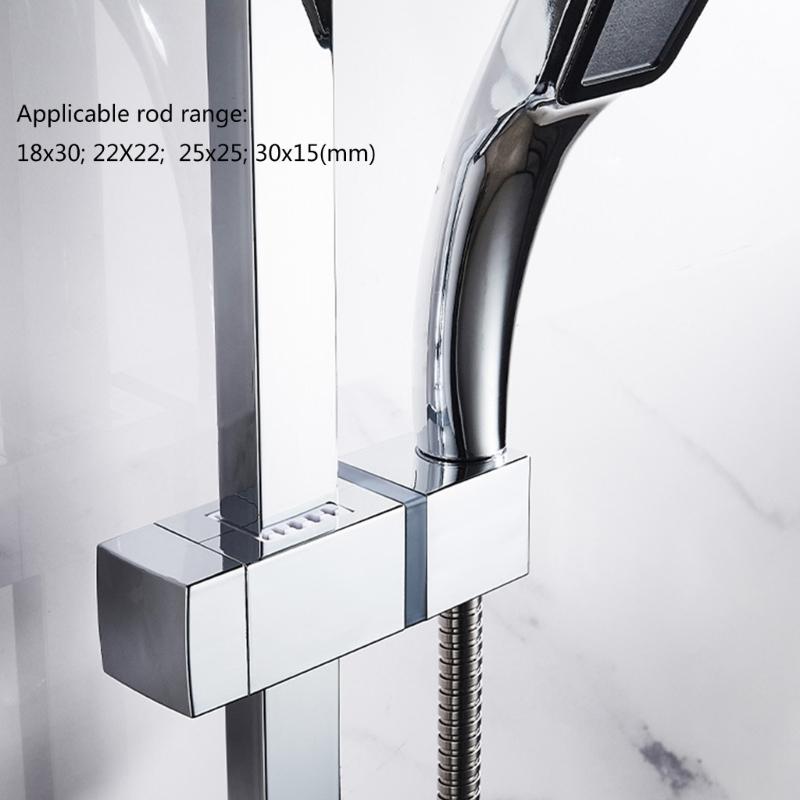 Multifunctional Portable Suction Shower Head Holders Brackets with Adjustable Designs for Home and Travel Daily Use