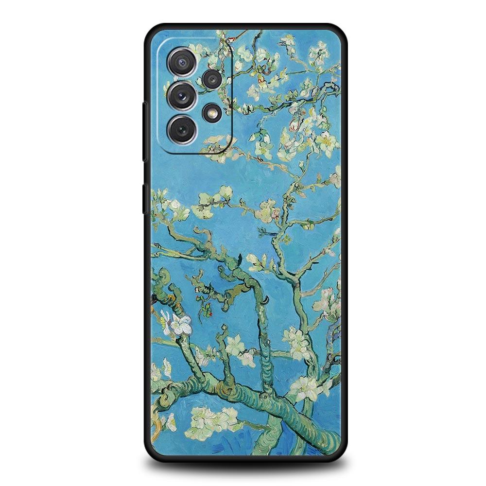 Retro Van Gogh Oil Painting Case for Samsung A51 A71 A21S A12 A11 A31 A41 A52 A32 A01 A23 A33 A53 A73 A03S A05S A13 5G A34 Cover