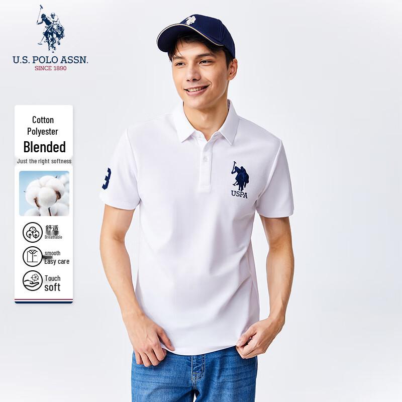 НАС. АССН ПОЛО. Мужская футболка-поло с коротким рукавом, отводящая влагу 3XL