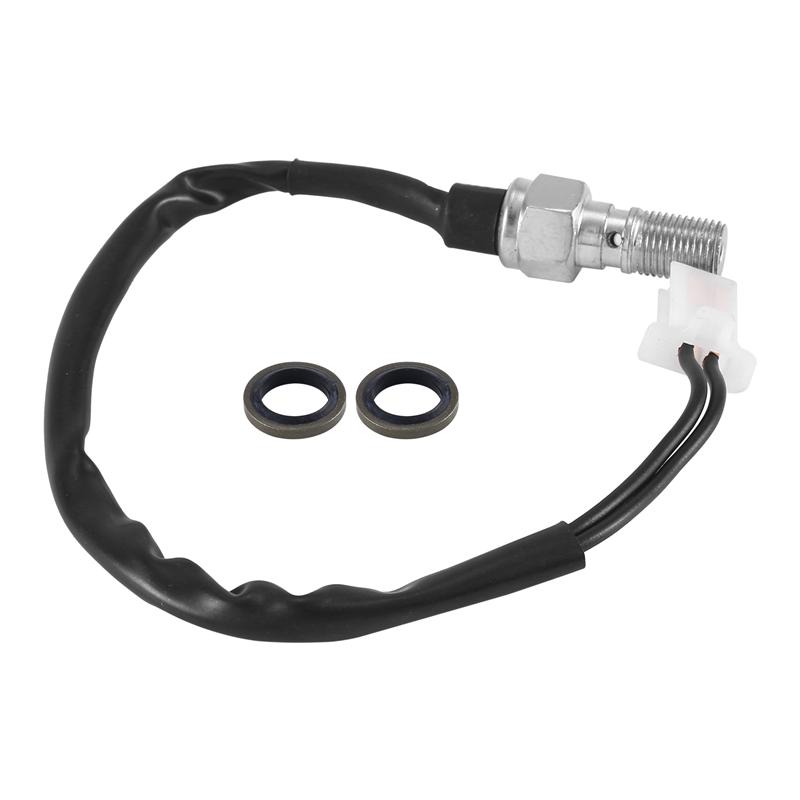 Motorcycle Hydraulic Brake Light Pressure Switch Banjo Bolt M10 Pitch For Honda Kawasaki Nissan Atvs M10 1MM