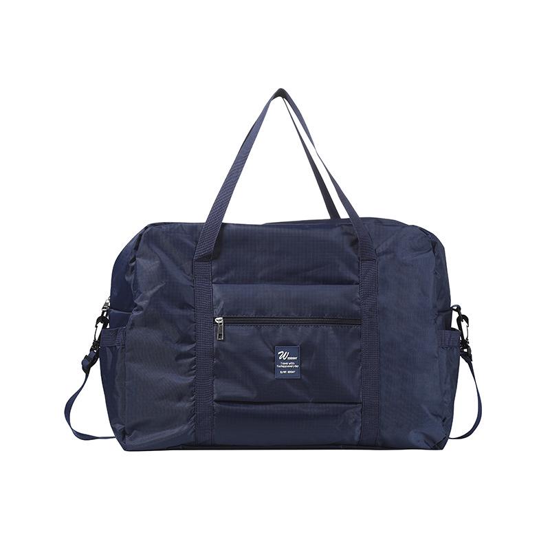 

Large Capacity Travel Bag, Luggage & Clothes Storage, Trolley Case Attachment & Crossbody Option