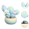 Artificial Pot Plants Table Heartpiece Bonsai Decoration Car Inner Schmewit Harz Statue