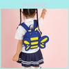 Adorable Cartoon Bee Toddler Backpack For Boys And Girls With Breathable And Waterproof Nylon Material