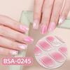 Easy Application Gel Nail Wraps Full Cover Manicure No Nail Lamp Needed Home Manicure Essential for Home Use