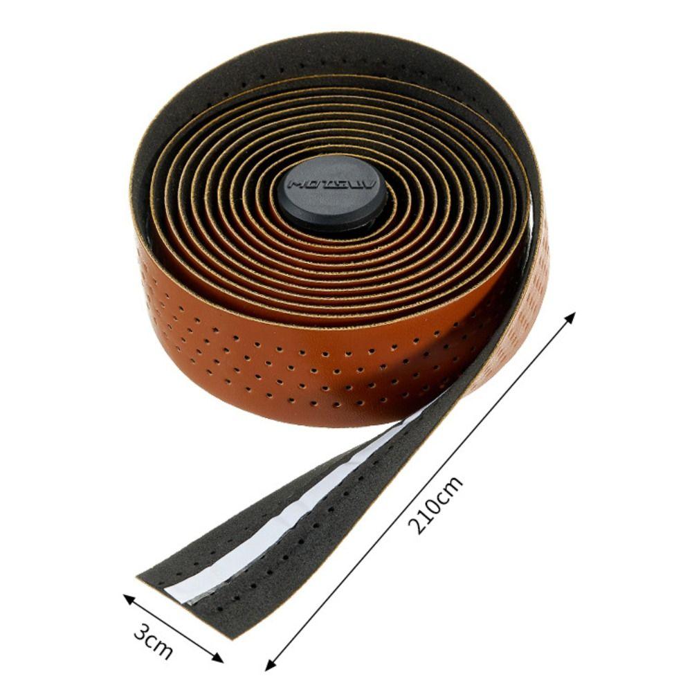 Anti-Slip Bicycle Handle Belt Straps PU+EVA Handle Bar Wrap Straps Durable Cycling Accessories