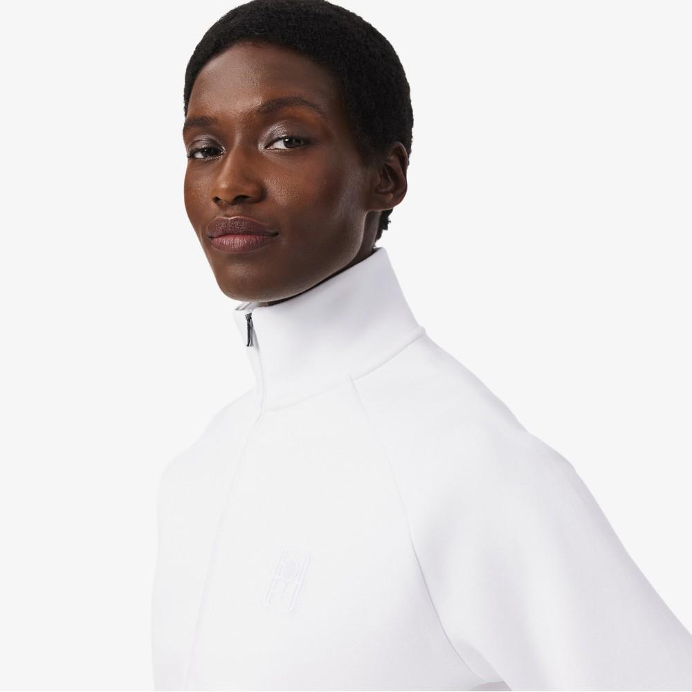 [lacoste] Women's Tennis Heritage Sweat Zip-Up SF0228-56G001