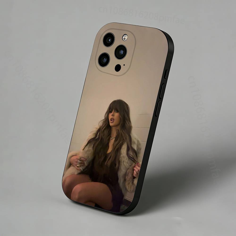 E-Ella L-Langley Singer iPhone Case For 17,16,15,14,13,12,11 Pro,Max,Plus,X,XS,XR,SE,Mini Back Protector Cover
