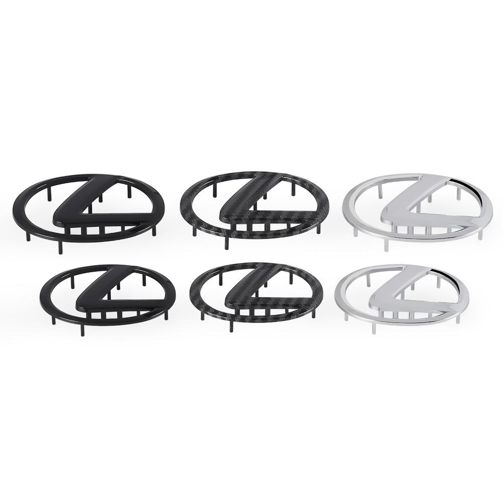 2026 Autocollants Intérieurs Chauds Autocollant Badge Central de Volant de Voiture Couvercle Garniture Décoration Accessoires Auto Pour Lexus CT200H ES350 GX46