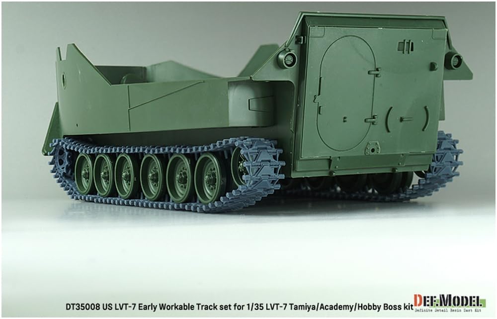Differential Model Current American Amphibious Vehicle Movable Track Set Early Type Tamiya Academy Hobby Plastic Model Parts DT35008 DEF.MODEL 1/35