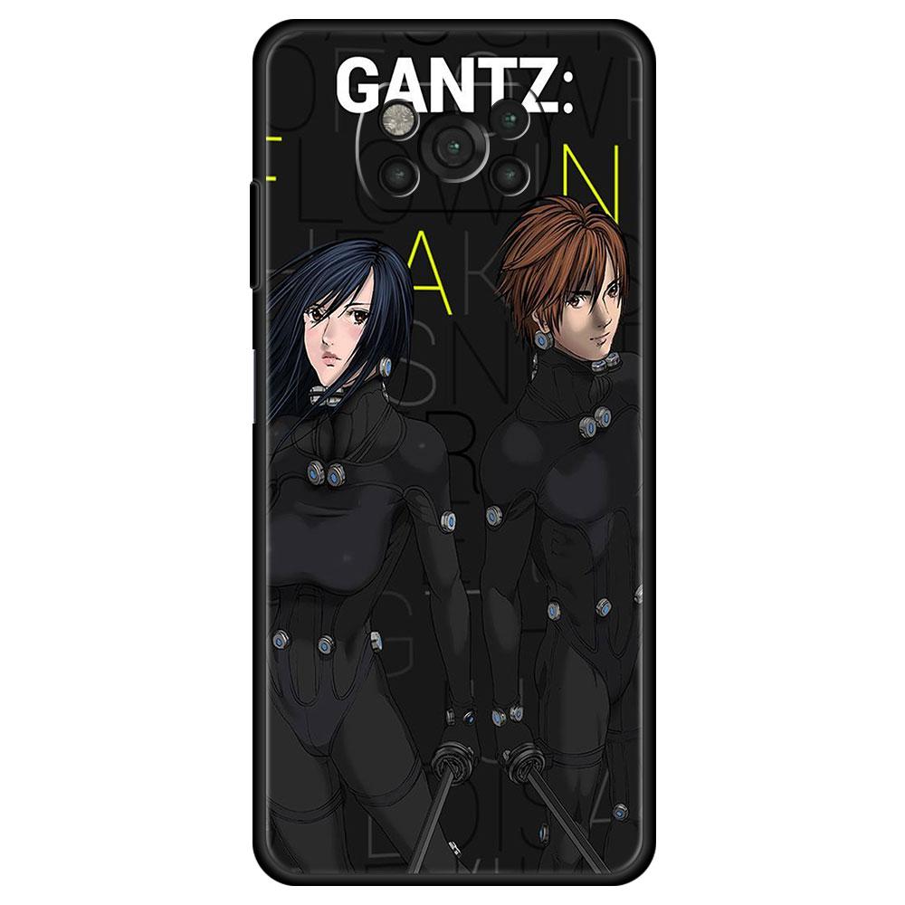 

Чехол для Xiaomi poco x3 pro x3nfc pocox3pro mi 12 12pro 12x 11 lite 11t Funda 11ultra 9t 10t m3 m4 f1 f3, чехол японского аниме Gantz Mi 10 5G