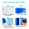 Children's Piggy Bank Password Box Automatic Money Roll Fingerprint Electric Sound and Light Large Capacity