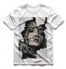 American Retro Character Pattern T Shirts Fashion Trendy European And American High Street 3D Printed Tshirt Cool Oversized Tee