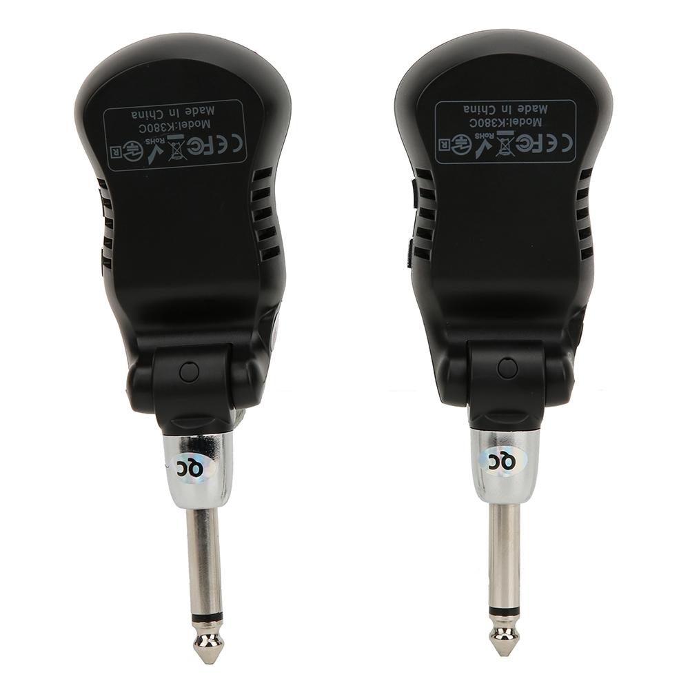 1 Pair Built In Battery 10 Channels 5 Effects Wireless Guitar Effector Transmitter Receiver