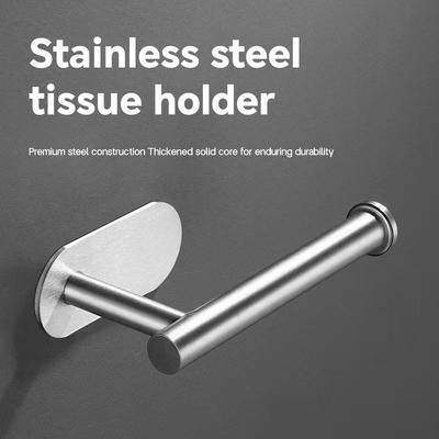 Adhesive Bathroom Hardware Accessories Towel Rack Toilet Paper Dispenser Holder Wall Coat Hooks Towel Rail Ring Roll Hanger Set