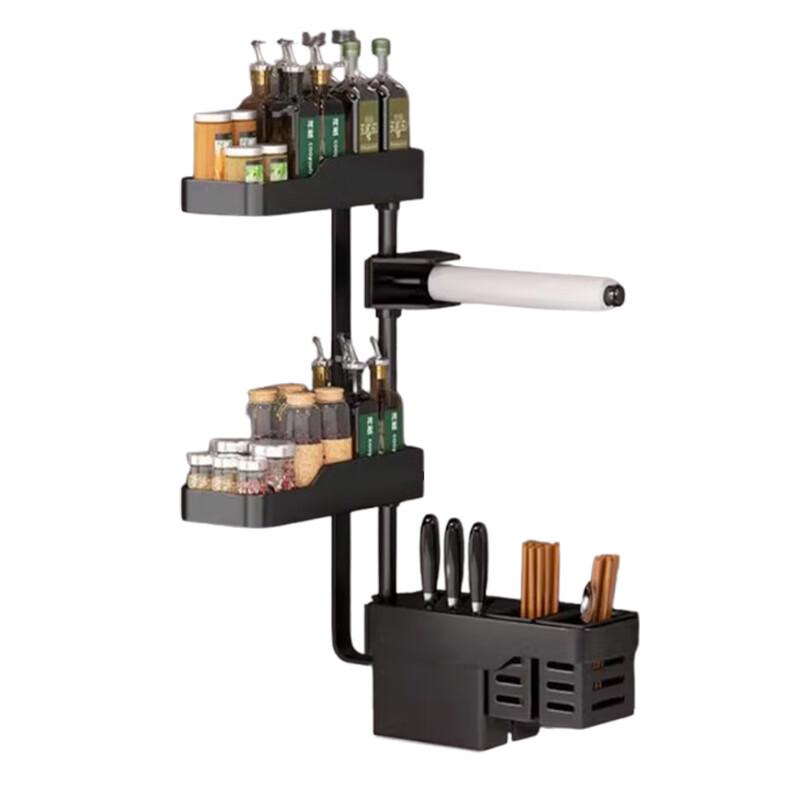 Drehbares 3-stöckiges Küchen-Eckregal