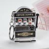 Retro Fruit Slot Machine Keychain Toy Pendant