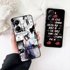 Akatsuki Uchiha Itachi Narutos Sasuke Phone Case for Xiaomi Redmi Note 12 11 10 A3 Pro 10A 10C 12C Note12 5G Protective Cover
